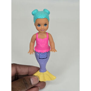 Barbie Dreamtopia Kelly/Chelsea Mermaid Doll – Purple Hair – 6” Replacement